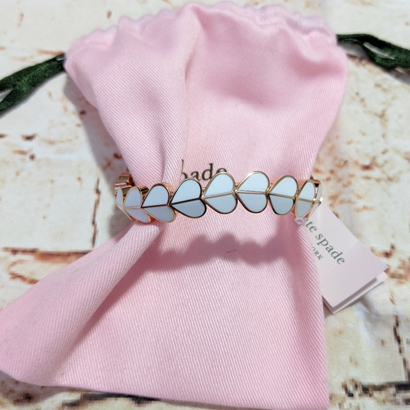 🆕 SALE Kate Spade Heritage Spade Heart Bracelet - Picture 6 of 7